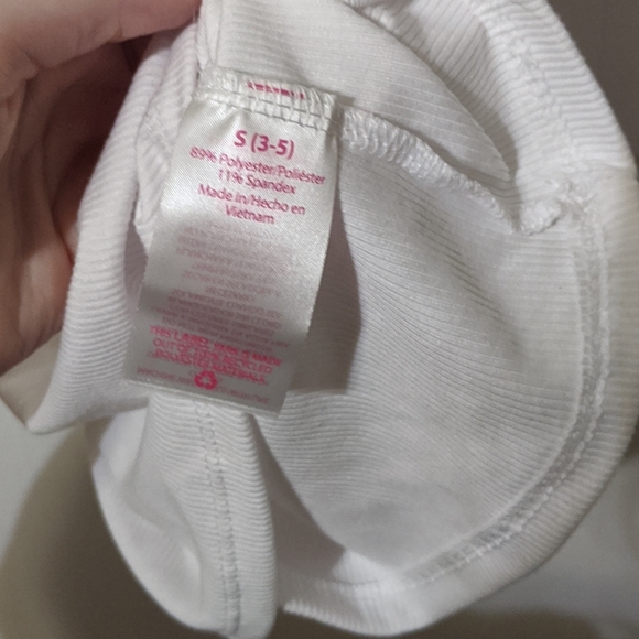 SALE No Boundaries NoBo White Ribbed Tank Top Cami - Picture 2 of 4